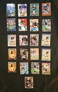 Lotto di (21) Carte Tim Brown - Vetrina Flair/SPX/Skybox/Inserti - Premium - Foto 1 di 8