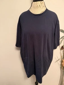 Lululemon Size XXL Heavyweight Cotton Jersey T-Shirt, Navy - Picture 1 of 8