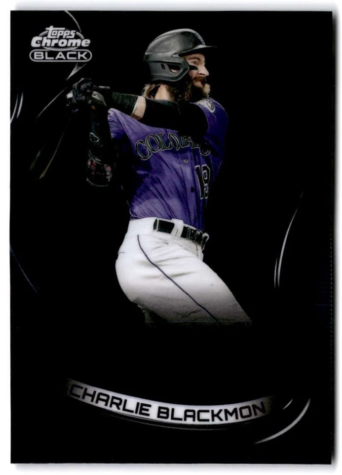 2022 Topps Chrome BLACK MLB Baseball Cards Pick From List/Complete Your Set - Image 1 of 1