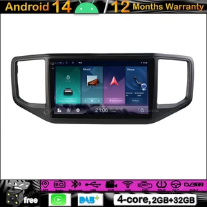 9"Android 14 Car Stereo Radio GPS Navigation Carplay DAB For VW Amarok 2017-2021 - Picture 1 of 12