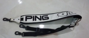 Bolsa de Golf ACOLCHADA Blanca Cuero PING Genuino Vintage Correa de Repuesto - Imagen 1 de 12