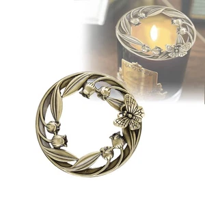 Toppers de velas tarro velas accesorios sombras mangas para tarro velas, perfecto... - Imagen 1 de 6