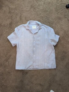 HOLLISTER  BOXY SHORT-SLEEVE TEXTURED SHIRT Size X-LARGE - Picture 1 of 3