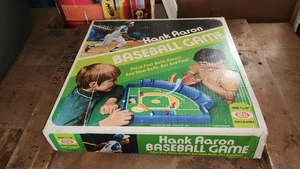 Juego de béisbol Hank Aaron Ideal Company años 70 - Imagen 1 de 10