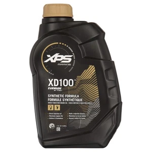  XPS Marine XD100 Synthetic 2-Stroke Oil, 1 Qt, 765146, 779710, Johnson Evinrude - Picture 1 of 7