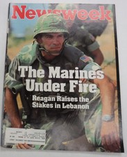 Newsweek Magazine The Marines Under Fire September 26, 1983 100716R