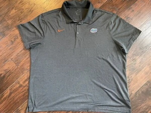 Florida Gators Nike Poloshirt Herren 3XL grau Dri Fit NCAA SEC Fußball - Bild 1 von 6