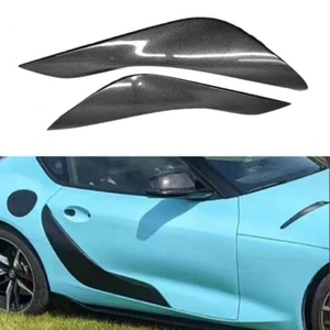 Real Carbon Fiber Side Door Vent Panel Cover for Toyota GR Supra A90 2019+ - Picture 1 of 5