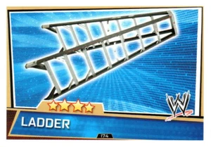 2013 Topps Slam Attax Superstars UK Wrestling Card #174 Ladder - Picture 1 of 1