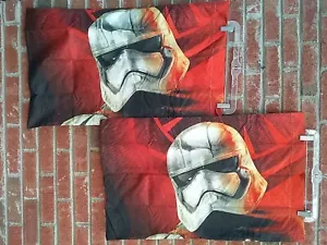 2015 Disney Star Wars Pillow Cases The Force Awakens Varied Scenes ⭐ Set Of 2  - Picture 1 of 5