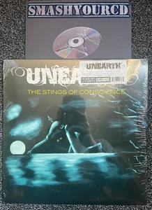 UNEARTH - THE STINGS OF CONSCIENCE(SEALED/NEWBURY PURPLE W/YELLOW SPLATTER/400) - Picture 1 of 3