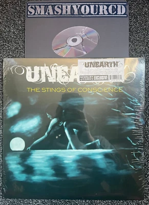 UNEARTH - THE STINGS OF CONSCIENCE(SEALED/NEWBURY PURPLE W/YELLOW SPLATTER/400) - Image 1 of 3