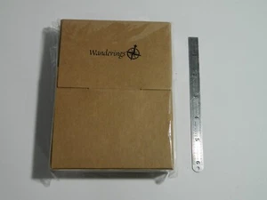 Wanderings Small Leather Pocket Journal - Picture 1 of 4