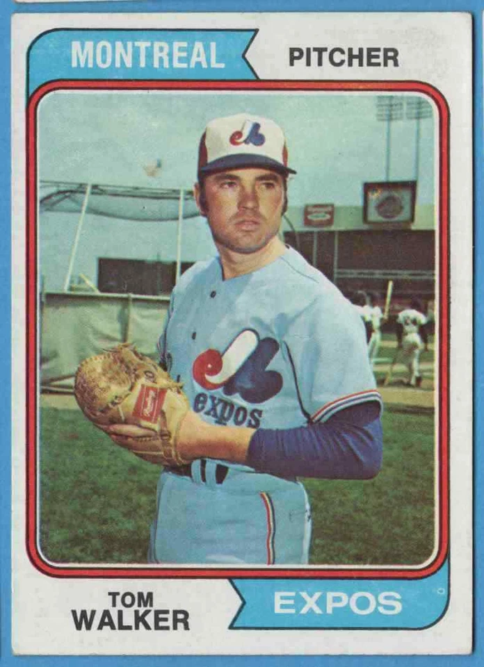 1974 Topps Tom Walker #193 Montreal Expos - Image 1 of 2