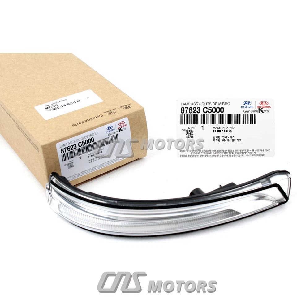 ✅GENUINE✅ Outside Mirror Lamp PASSENGER for 2016-2020 Kia Sorento 87623-C5000 Foto 1 de 4