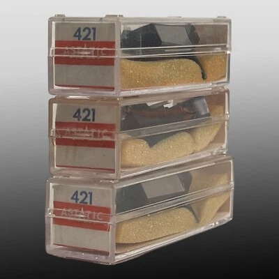 3 NEW RARE NOS VINTAGE SC8H-3 ASTATIC 421 PHONO TURNTABLE NEEDLE CARTRIDGE - Image 1 of 4