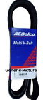 Drive Belt Microv  3Pk665 Acdelco For Hyundai Elantra Xd Hatchback 1.8Ltp - G4gb
