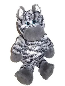 Peluche giocattolo peluche 13" Ty Cuddlys Zahari Zebra Bean Bag occhi glitter - Foto 1 di 3