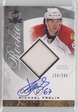 2008-09 Upper Deck The Cup /249 Michael Frolik #102 Rookie Auto RC