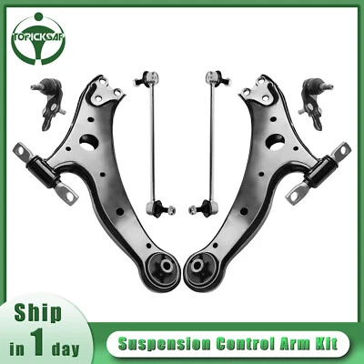 Kit de brazo de control de 6 piezas con rótula para Lexus ES300H 2013-2018 todos los modelos Foto 1 de 4