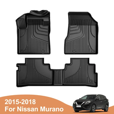 Car 3D TPE Rubber Accessories Floor Mat All Weather For Nissan Murano 2015-2018 Foto 1 de 4