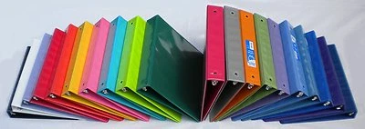 Assorted Colors 3-Ring Binders, 1.5 inch Capacity, 8.5 x 11, Case of 20 362-34C - Image 1 of 3