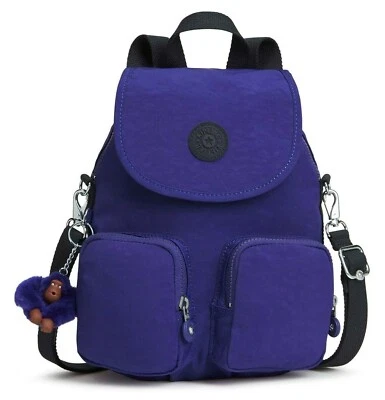 Kipling FIREFLY UP Small Backpack - Summer Purple  RRP £84 - Image 1 of 4