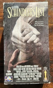 Schindler's List VHS Original 1993 VHS Release Classic! - Picture 1 of 3