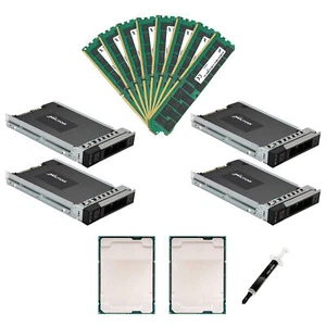 Paar Intel Xeon 6148 CPUs, 256GB DDR4 Arbeitsspeicher, SSD Speicher für ThinkSystem - Bild 1 von 7