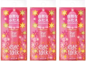 Juego de 3 piezas de cosméticos para párpados dobles Koji Eye Talk 2ET0723 - Imagen 1 de 2