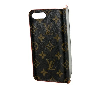 Louis Vuitton Monograma Cuero Marrón Apple iPhone 7+Accesorios Funda Teléfono España Foto 1 de 4