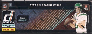 Juego completo de 400 tarjetas de fábrica sellado de fábrica de fútbol americano NFL 2024 Panini Donruss - Imagen 1 de 4