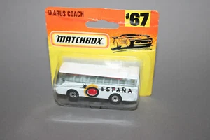 Matchbox 1:140 Bus 67 Ikarus Coach Espana in OVP Ungeöffnet 1996 - Bild 1 von 3