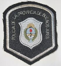 Argentina: Buenos Aires Provincial Police shoulder patch (Policimen)