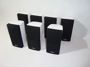 1x BOSE Doppelcube Lautsprecher WEIß /schwarz TOP Lifestyle& Acoustimass - Bild 1 von 8