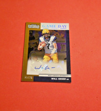2019 Panini Contenders Draft Will Grier Game Day Ticket Autograph /25 Auto RC