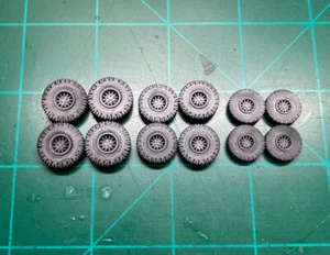 Neumáticos de ruedas de camión 1:64 ""Offroad V1" impresos en 3D 3 tamaños a elegir - Imagen 1 de 5