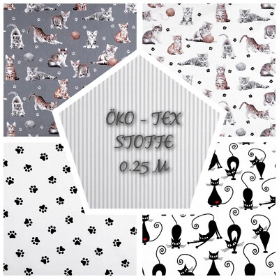 100% Baumwollstoff Meterware 25/160cm Stoff 50 x 50 cm BW  Stoffe zum nähen - Bild 1 von 2