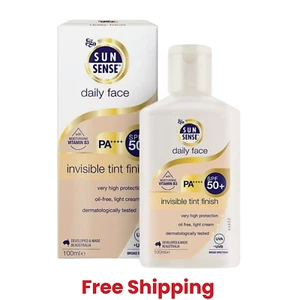 100ml Ego SUNSENSE Daily Face SPF50+ INVISIBLE TINT FINISH Oil - Free Sunscreen - Bild 1 von 8