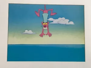 Animation Production Cel - Vintage Pink Panther - Diving - Vintage 1990’s - Picture 1 of 4