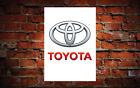 TOYOTA LOGO SIGN/BANNER - COREX - FOAM AND METAL A1 AND A2