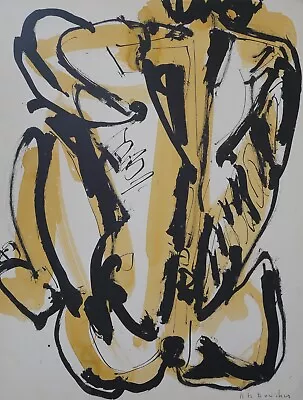 Alain Michel Boucher - Original Painting - Gouache - The Nude 14 - Image 1 of 4