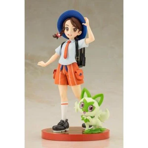 1/8 Pokemon Juliana with Sprigatito Artfx J Statue - Picture 1 of 3