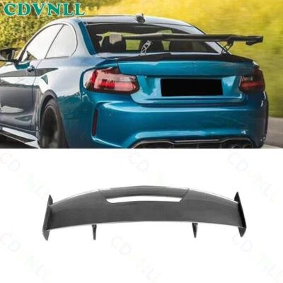 Alerón trasero de fibra de carbono seco estilo MAD para BMW M3 M4 2015-2018 tira de aleta Foto 1 de 4