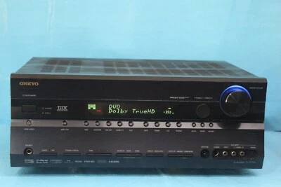 Sintoamplificatore Onkyo TX-SR706 HDMI DTS HD MASTER AUDIO 7.1 FULLHD THX - Immagine 1 di 4