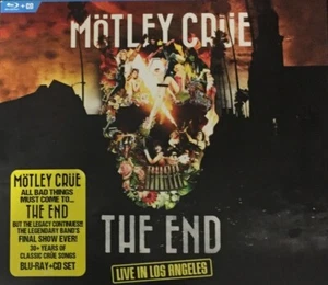 MOTLEY CRUE The End - Live In Los Angeles 2016 CD/BLU RAY 2 DISC SET CD+BLU RAY - Picture 1 of 12