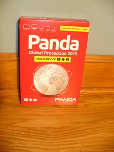 Panda Global Protection - UNLIMITED DEVICES / 1 Year - CD in Box - US Seller - Picture 1 of 7