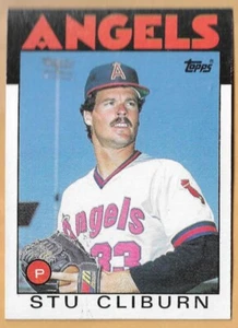 STU CLIBURN ANGELS #179 - TOPPS NM-MT 1986 - Foto 1 di 2