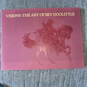 VISIONS: THE ART OF BEV DOOLITTLE , SECOND PRINTING, 1989 - Picture 1 of 5