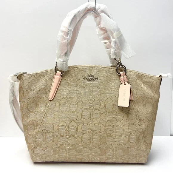 Coach F36675 Small Kelsey Satchel in Pebble Leather Bright Orange